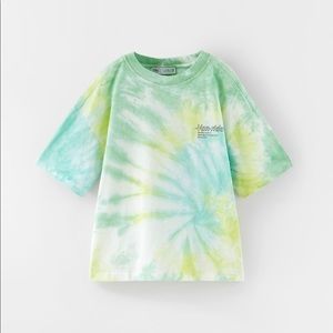 Zara “Vacation Mode” Tye Dye T-Shirt